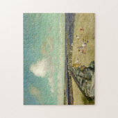 Ochtend bij Breakwater | William Merritt Chase Legpuzzel (Verticaal)