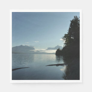 Ochtend bij Lake McDonald in Glacier National Park Servet
