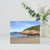 Ochtend bij Sand Beach Briefkaart (Staand voorkant)
