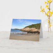 Ochtend bij Sand Beach Kaart (Gele Bloem)