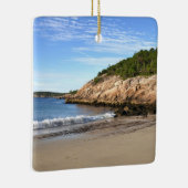 Ochtend bij Sand Beach Keramisch Ornament (Rechts)