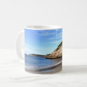 Ochtend bij Sand Beach Koffiemok (Voorkant links)