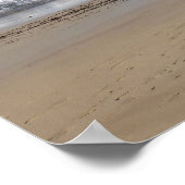 Ochtend bij Sand Beach Poster (Hoek)