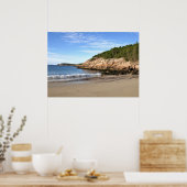 Ochtend bij Sand Beach Poster (Keuken)