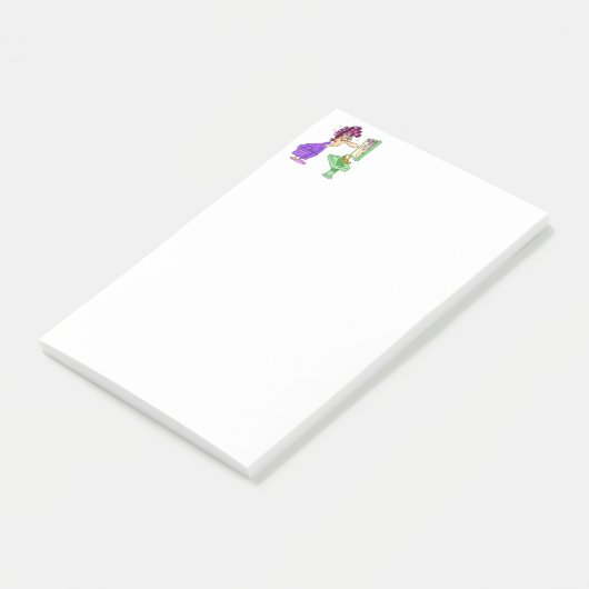 Ochtend Blues Notities Post-it® Notes (Schuin)