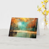 Ochtend Comin neer Kaart (Gele Bloem)