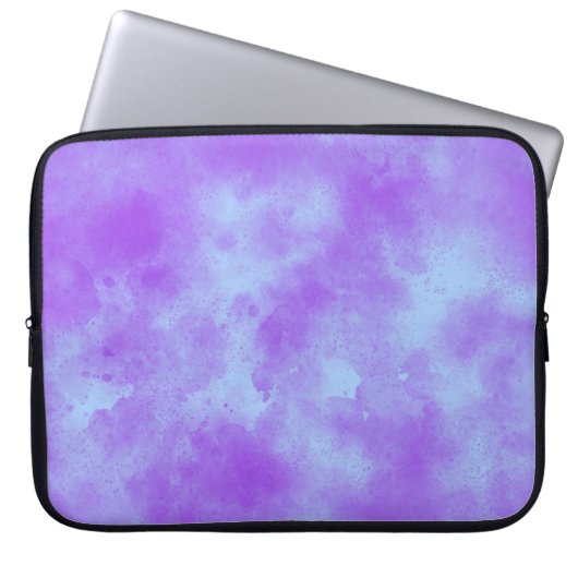 Ochtend Dew Cloud Effect Laptop Sleeve (Voorkant)