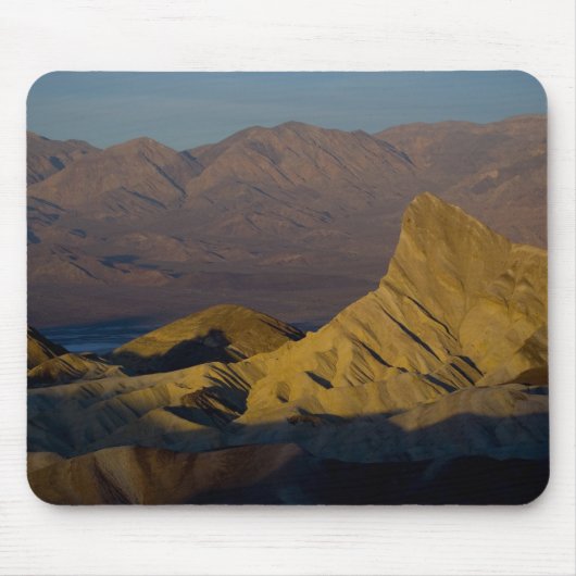 Ochtend eerste licht op Zabriskie Point en 3 Muismat (Voorkant)