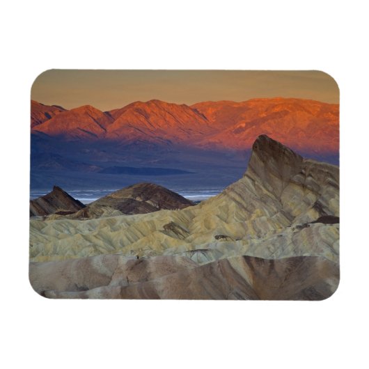 Ochtend eerste licht op Zabriskie Point en Magneet (Horizontaal)
