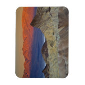 Ochtend eerste licht op Zabriskie Point en Magneet (Verticaal)
