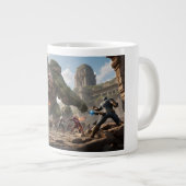 "Ochtend Elixir: [SAM_SAMI] Classic Coffee Mok" Grote Koffiekop (Voorkant rechts)