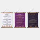 Ochtend en avond Adhkar Hangend Wandkleed (Driedubbel)