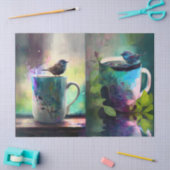 Ochtend Feathered Friends Tissuepapier (Craft)