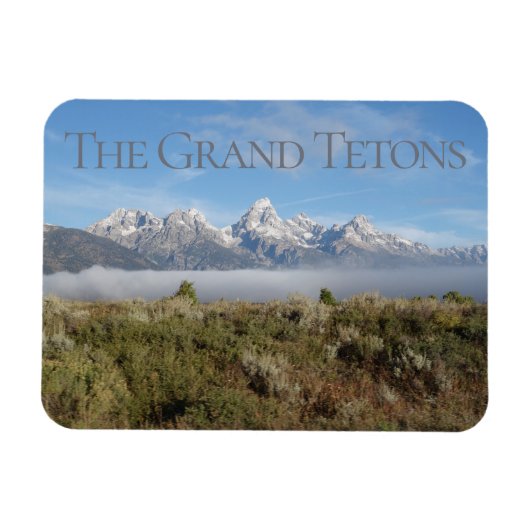 Ochtend Grand Teton National Park Wyoming Magneet (Horizontaal)