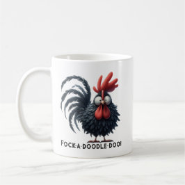 Ochtend Haan - Fock-a-doodle-doo! Koffiemok