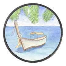 Ochtend in Bali Waterverf