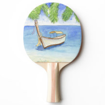 Ochtend in Bali Waterverf