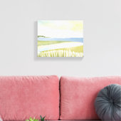 Ochtend in Chatham | Kaap Cod Aquarel Schilderij Canvas Afdruk (Insitu (Woonkamer))