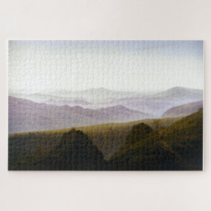 Ochtend in de bergen - Caspar David Friedrich Legpuzzel
