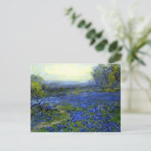 Ochtend in de Bluebonnets Briefkaart (Staand voorkant)