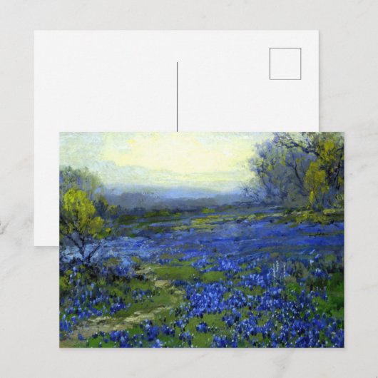 Ochtend in de Bluebonnets Briefkaart (Voorkant / Achterkant)