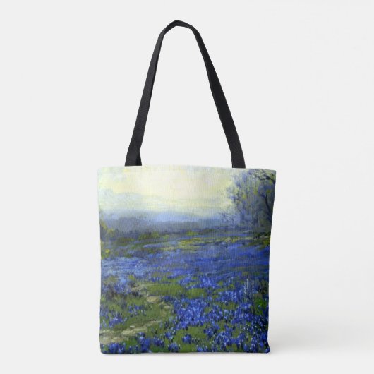 Ochtend in de Bluebonnets Tote Bag (Achterkant)