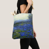 Ochtend in de Bluebonnets Tote Bag (Dichtbij)