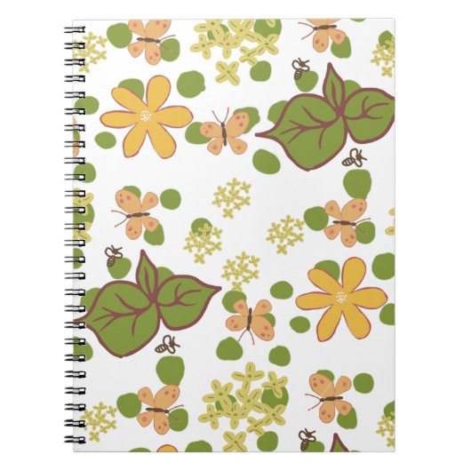 Ochtend in de tuin notitieboek (Voorkant)