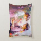 Ochtend in een tuin accent kussen (Voorkant(Verticaal))