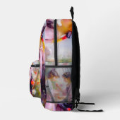 Ochtend in een tuin bedrukte rugzak (Rechts)