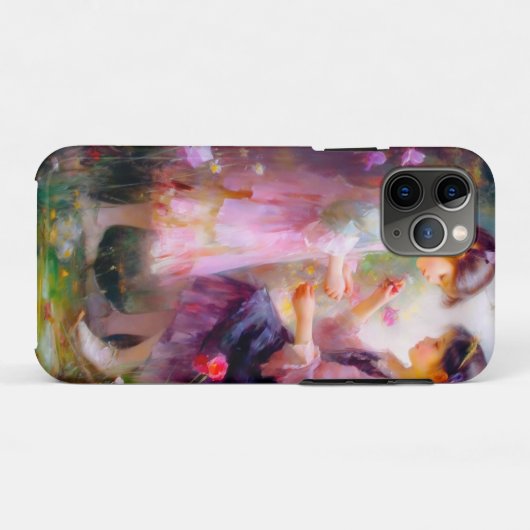 Ochtend in een tuin Case-Mate iPhone case (Achterkant (horizontaal))