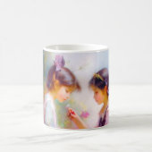 Ochtend in een tuin koffiemok (Center)