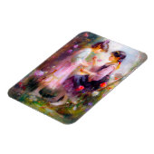 Ochtend in een tuin magneet (Linkerzijde)