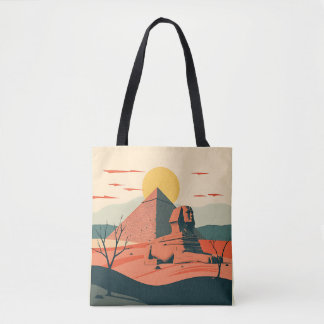 Ochtend in Giza Tote Bag