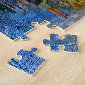 Ochtend in Santillana del Mar - Het echte Spanje Legpuzzel (Zijkant)