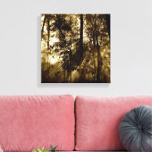 Ochtend in Vorst Canvas Afdruk (Insitu (Woonkamer))