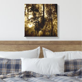 Ochtend in Vorst Canvas Afdruk (Insitu (Slaapkamer))