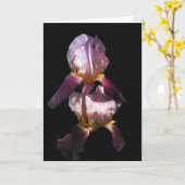 Ochtend Iris Kaart (Gele Bloem)