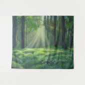 "Ochtend is gebroken" groot tapijt Wandkleed (Voorkant (horizontaal))