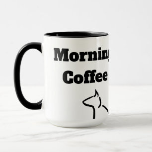 Ochtend Koffie Kat Mok
