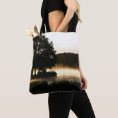 Ochtend Lake Scene stcanna Tote Bag (Dichtbij)