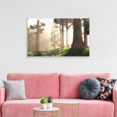 Ochtend Licht (2020) Canvas Afdruk (Insitu (Woonkamer))