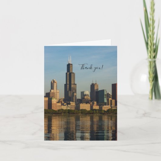 Ochtend licht bij Willis Dank u kaart (Voorkant)