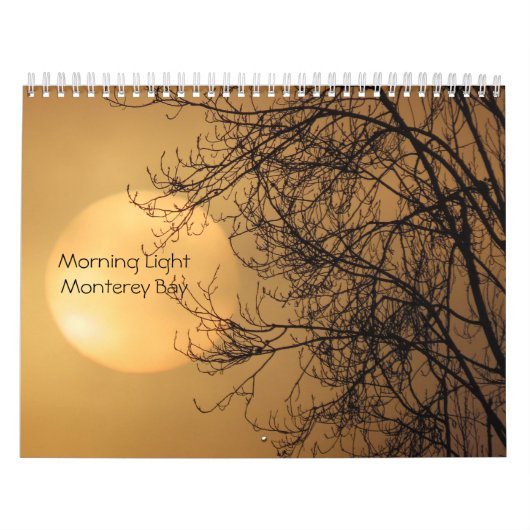 Ochtend Licht - Zonsopkomst boven Monterey Bay Kalender (Hoes)