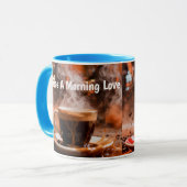 Ochtend Liefde Mok (Voorkant links)