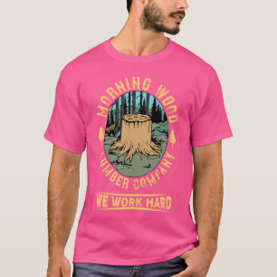 Ochtend Lumber Company Funny Camping Carpenter T-shirt