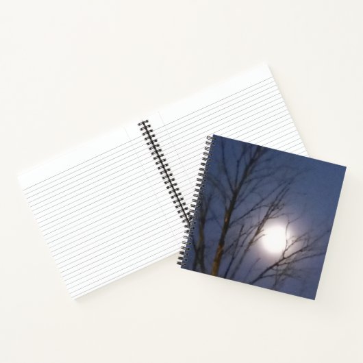 Ochtend Maanlicht Notitieboek (Binnen)