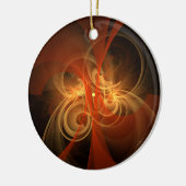 Ochtend Magic Abstract Art Circle Ornament (Links)
