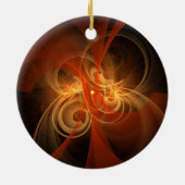 Ochtend Magic Abstract Art Circle Ornament (Achterkant)