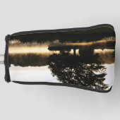Ochtend meer scène pca golfheadcover (Voorkant)